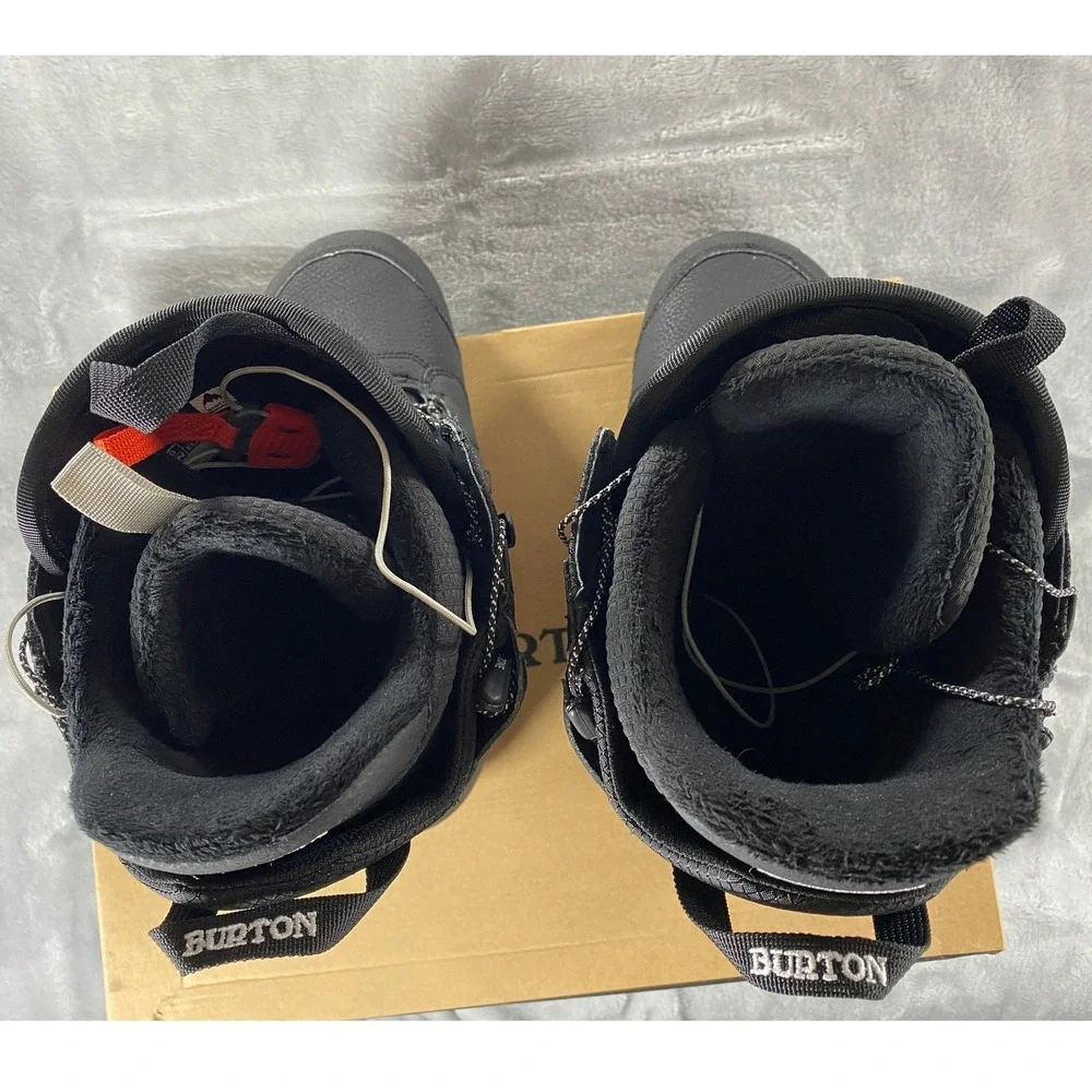 Burton Snowboard Boots Men 12 Black Moto Speedzone Lightweight 10436105001